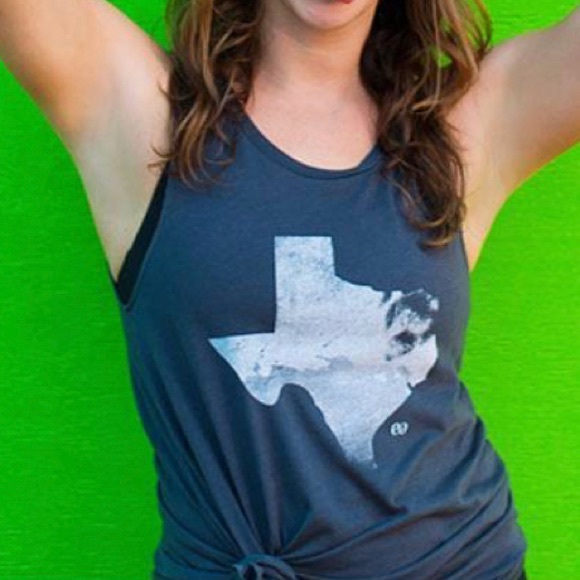 EDJE Activ Tops - EDJE Activ Texas Strong Tank NWT Gray Size Medium